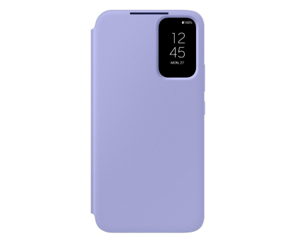 Samsung Smart View Wallet Case etui Samsung Galaxy A54 5G pokrowiec z inteligentną klapką okienkiem portfel na kartę niebieskie (EF-ZA546CVEGWW)