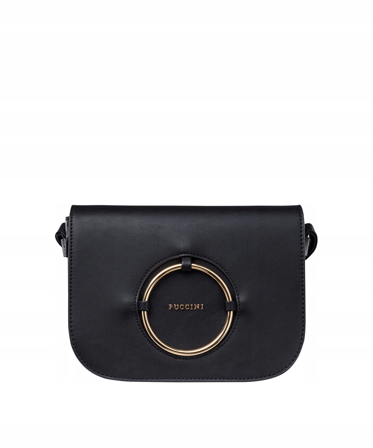 Torebka Damska Listonoszka Na Ramię Crossbody Puccini Czarna BML023 1