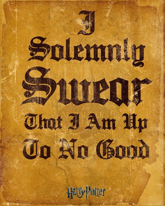 GBeye Harry Potter I Solomnly Swear - plakat MP1993