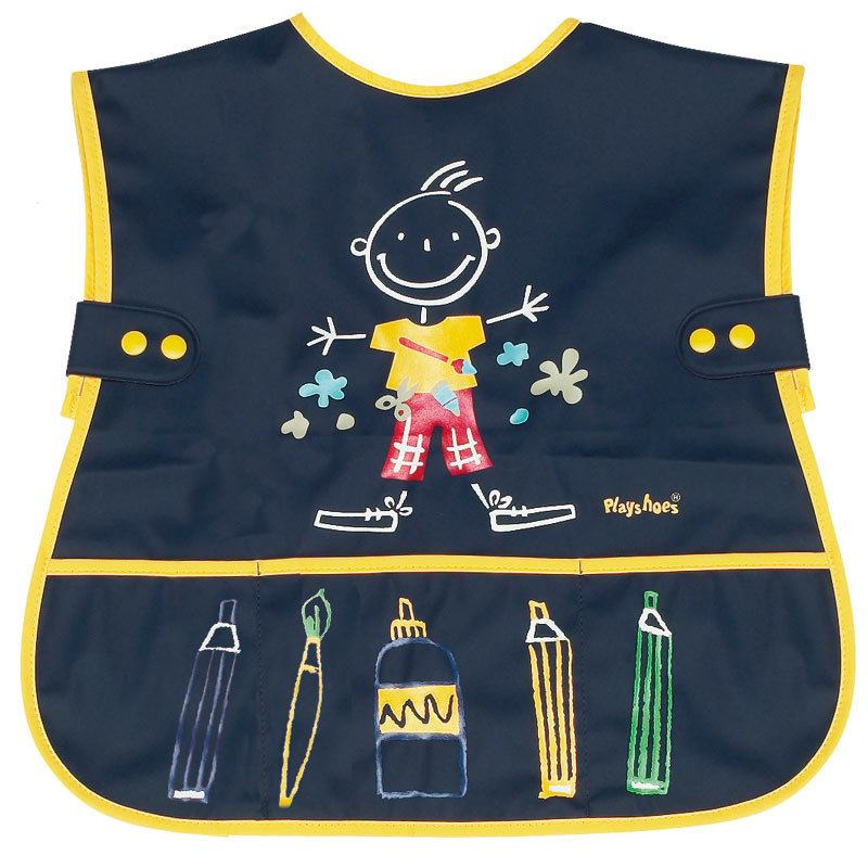 Playshoes Fartuch ochronny Zestaw do malowania kolor czerwony 515302