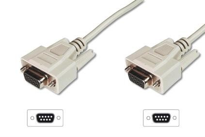 Kabel połączeniowy RS232 1:1 Typ DSUB9/DSUB9, Ż/ż