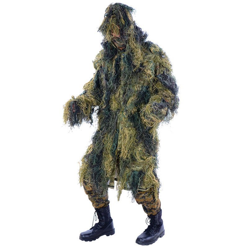 Mil-Tec Strój Maskujący Maskowanie Ghillie Suit Parka Woodland - XL/XXL