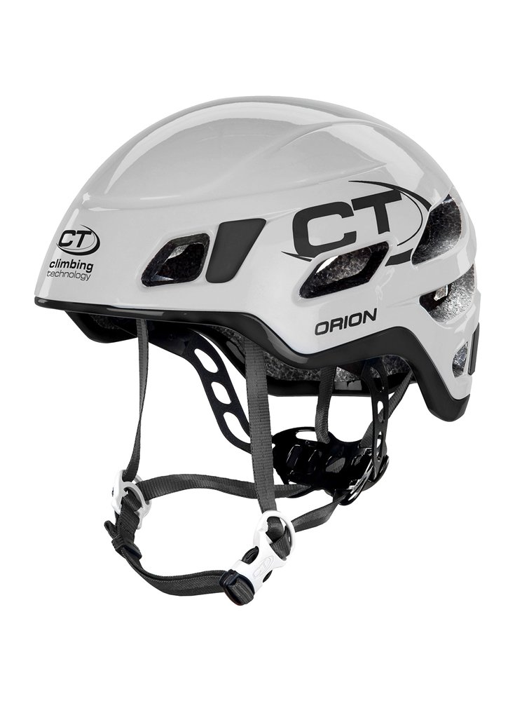 Climbing Technology Orion Kask, szary/czarny 57-62cm 2021 Kaski wspinaczkowe 6X94206AM1CTSTD