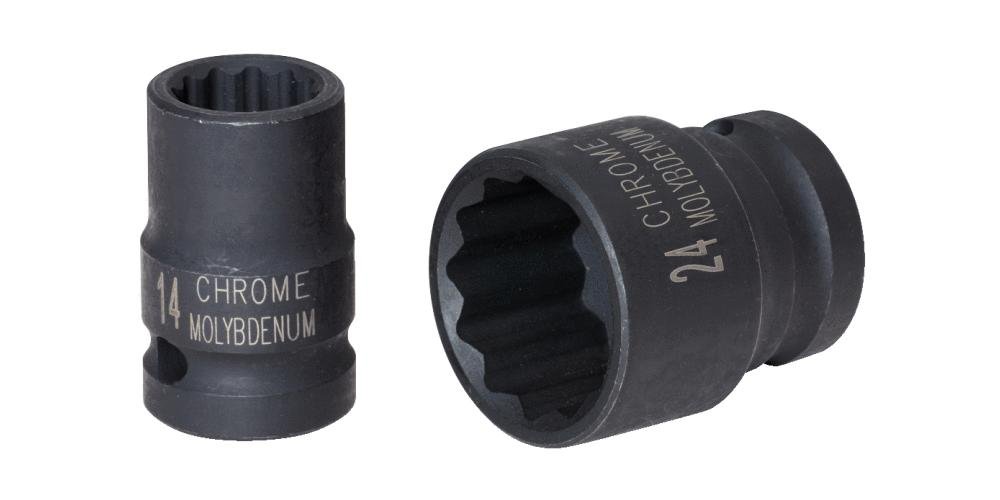 KS Tools 515.0917 1/2 cala 12 Kraftkant siły klucz nasadowy, krótkie, 17 MM 515.0917