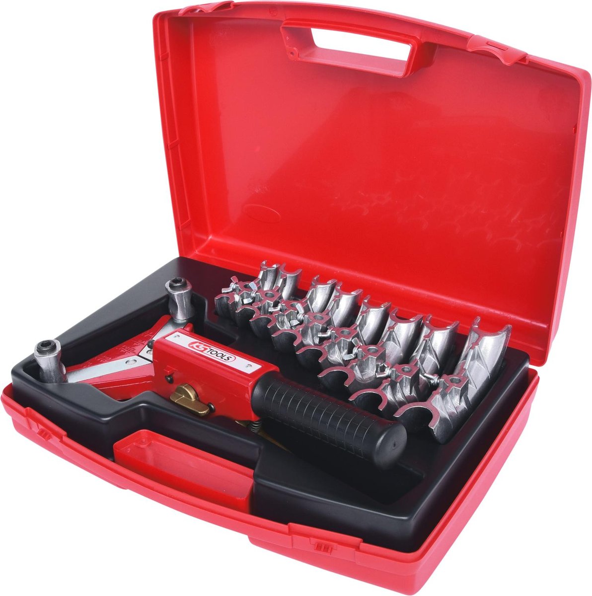KS TOOLS Zest recznej gietarki do rur z grzechot. 10,0 - 22,0 mm,