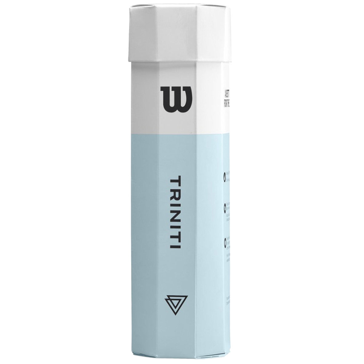 Wilson Triniti 3 Pack Tennis Ball WRT125200, unisex, piłki do tenisa, Żółte