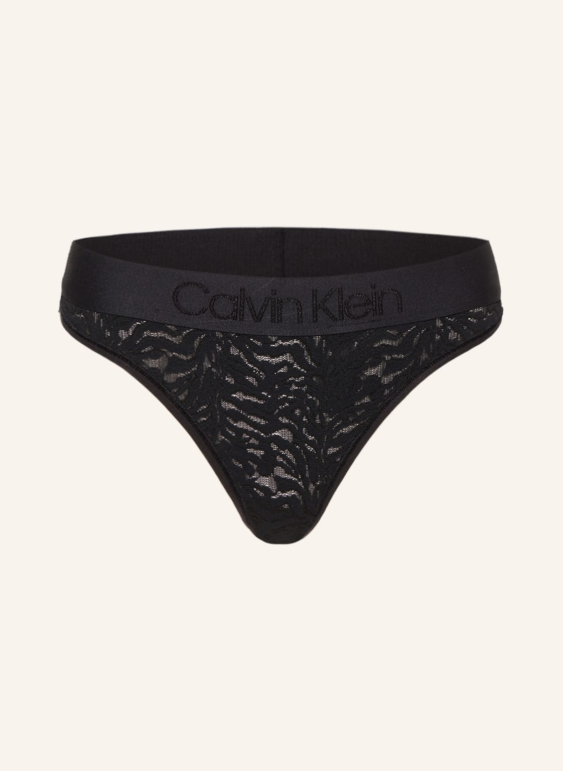 Calvin Klein Stringi schwarz