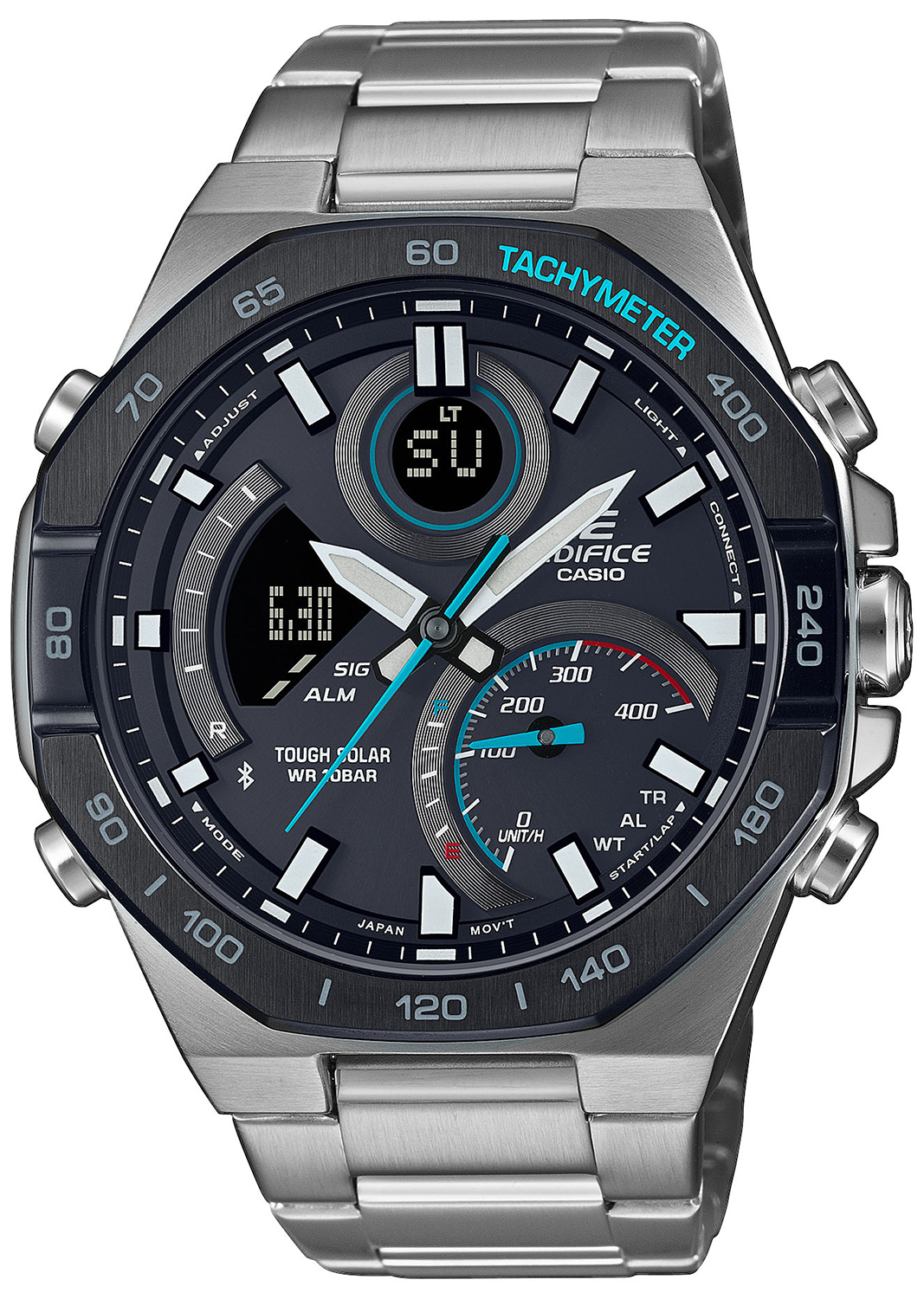 Zdjęcia - Zegarek Casio  EDIFICE ECB-950DB-1AEF EDIFICE RACING MULTICOLOR - Natychmiastowa 