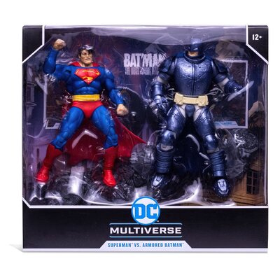 Zestaw figurek MCFARLENE DC Multiverse Superman VS. Armored Batman