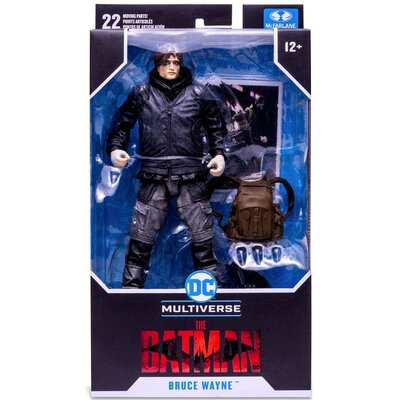 Figurka MCFARLENE DC Multiverse The Batman Bruce Wayne Drifter Unmasked
