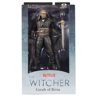 Mcfarlane TM13801 Witcher Netflix 7IN WV1-GERALT of Rivia (sezon 1) - z peleryną materiałową, wielokolorowa 13801