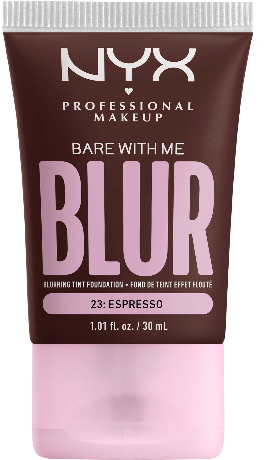 NYX PROFESSIONAL MAKEUP Bare With Me Blur Tint Foundation 23 Espresso - Podkład  23 Espresso
