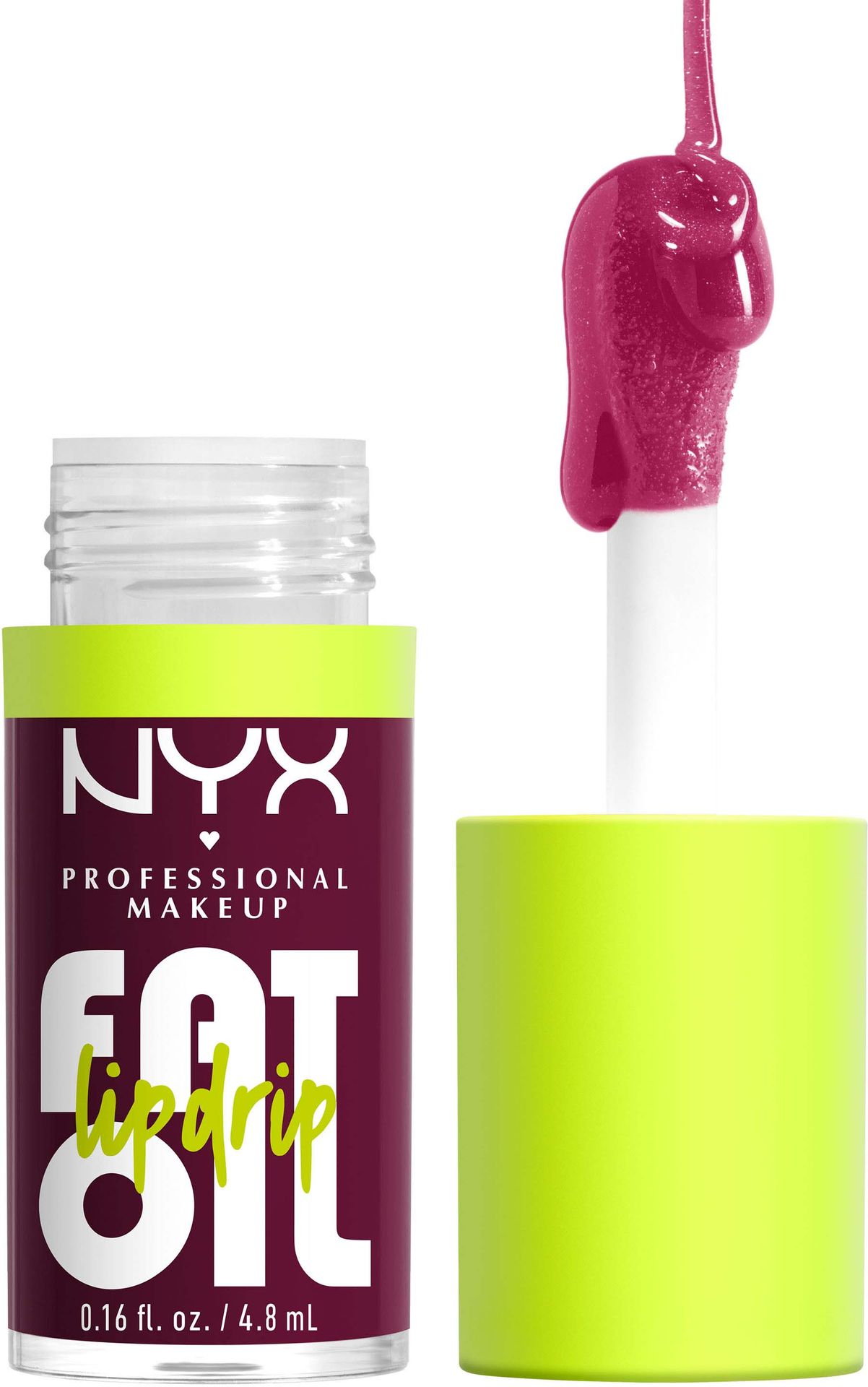 NYX PROFESSIONAL MAKEUP Fat Oil Lip Drip 04 That's Chic - Olejek do ust 04 That's Chic