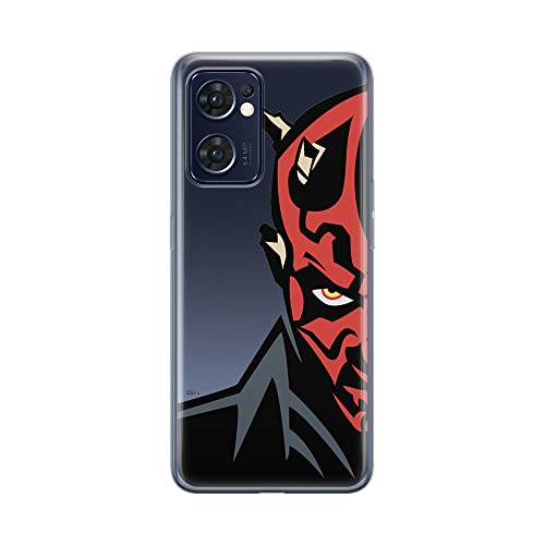 Etui Darth Maul 003 Star Wars Nadruk częściowy Przeźroczysty Producent: OPPO, Model: RENO 7 5G