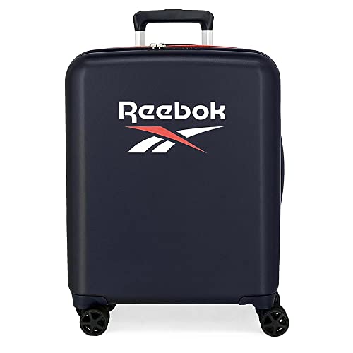 Reebok Roxbury Walizka kabiny Niebieski 40x55x20 cms Twarde mocowanie ABS Wbudowany 38.4l 2 kg 4 koła Podwójne bagaż ręczny, niebieski, Maleta, Walizka kabinowa