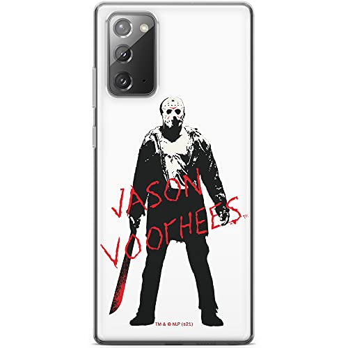 ERT GROUP etui na telefon Samsung GALAXY NOTE 20, case oryginalny i oficjalnie licencjonowany przez Horror, wzór Friday the 13th 017, optymalnie dopasowane, plecki z TPU