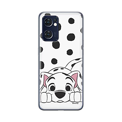 Etui Dalmatyńczyk 004 Disney Nadruk pełny Biały Producent: OPPO, Model: RENO 7 5G