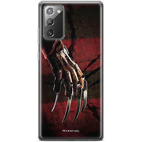 ERT GROUP etui na telefon Samsung GALAXY NOTE 20, case oryginalny i oficjalnie licencjonowany przez Horror, wzór Nightmare of Elm Street 002, plecki z TPU