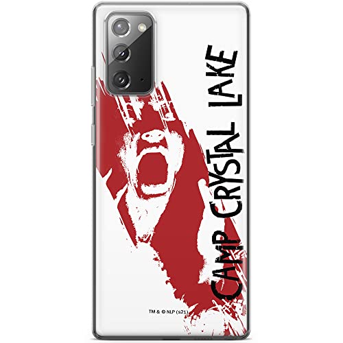 ERT GROUP etui na telefon Samsung GALAXY NOTE 20, case oryginalny i oficjalnie licencjonowany przez Horror, wzór Friday the 13th 010, optymalnie dopasowane, plecki z TPU