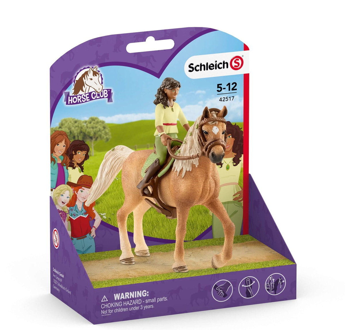 Schleich SLH 42517 Horse Club Sarah i Mystery