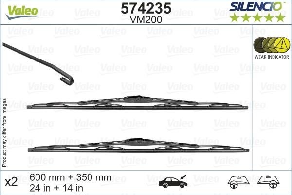 Valeo 574235 Pióro wycieraczki