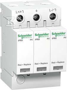 SCHNEIDER Ogranicznik-przepięć-iPRD-DC40r-3P-T2-65kA-ze-stykiem A9L40281