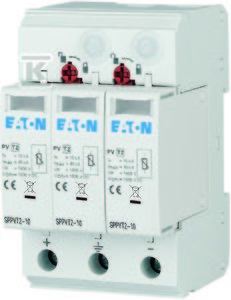 Eaton Ogranicznik przepięć C Typ 2 1000VDC SPPVT2-10-2+PE 176090 176090