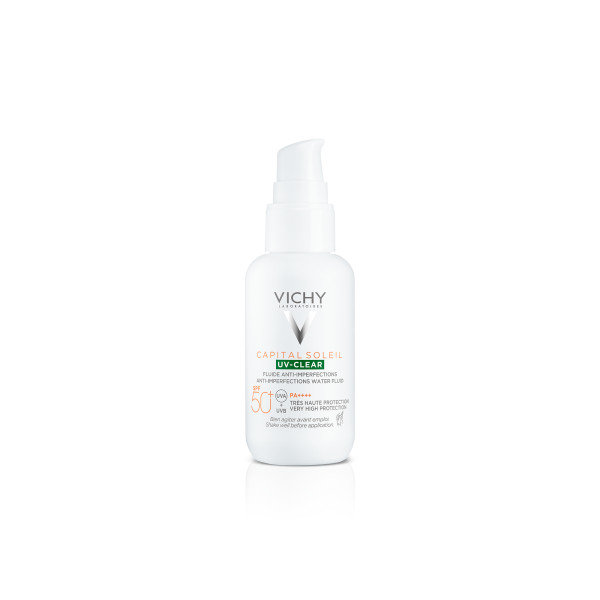 VICHY Capital Soleil Capital Soleil UV Clear SPF50+ 40 ml - krem do twarzy 40 ml