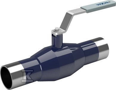 Zawór kulowy VEXVE do wody do 200C, DN150 PN25 do wspawania, przelot zredukowany