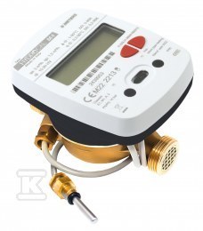 BMETERS Ciepłomierz kompaktowy HYDROCAL M4 1/2'' QN-0,6 m3/h DN15 zasilanie RADIO bez śrubunków i trójnika