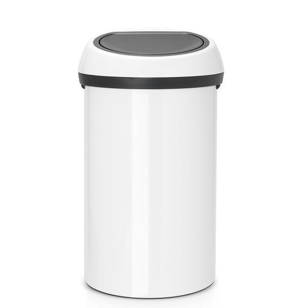 Brabantia Kosz Touch Bin, biały, 60 l