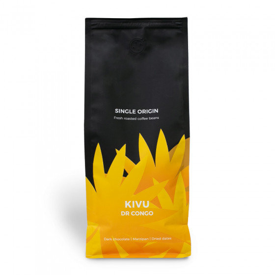 Kawa ziarnista Single Origin „DR Congo Kivu“, 1 kg