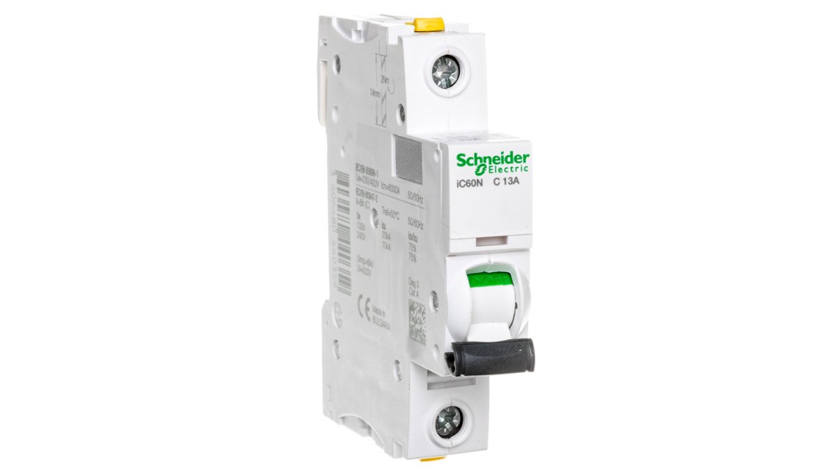 Schneider Electric Wyłącznik nadprądowy iC60N 1P C13 6kA A9F04613