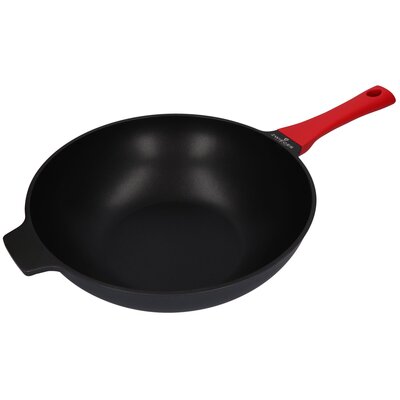ZWIEGER Obsidian 32 Cm Czarny Patelnia Wok Nieprzywierający Wh