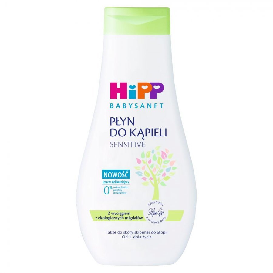 Hipp Pielęgnacyjny płyn do kąpieli  Babysanft Sensitive 350 ml