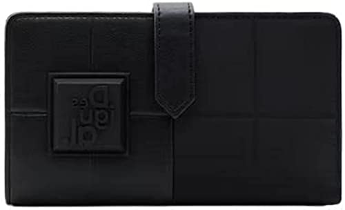 Desigual Women's Mone_Damas_PIA MEDIUM 2000 Black, 0, czarny, 0