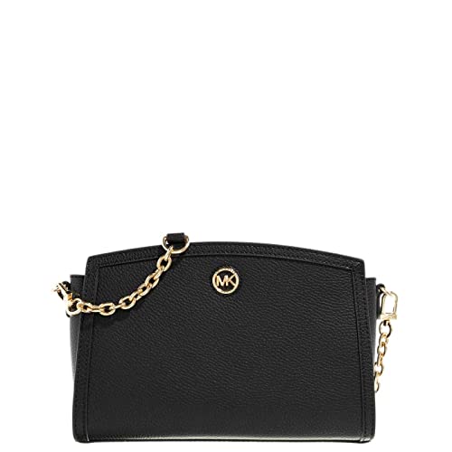 Michael Kors Chantal LG EW XBODY, Bag Women, Czarny, czarny