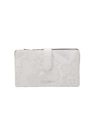 Desigual Women's Mone_Alpha PIA MEDIUM 1001 RAW, White, 16.8, biały, 16.8