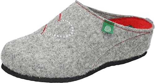 Dr. Brinkmann Damskie kapcie 330008-91, jasnoszare, 42 UE