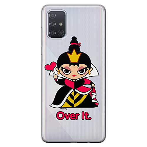 ERT GROUP etui na telefon Samsung A71, case oryginalny i oficjalnie licencjonowany przez Disney, wzór Queen of Hearts 001, optymalnie dopasowane, plecki z TPU częściowo przeźroczyste