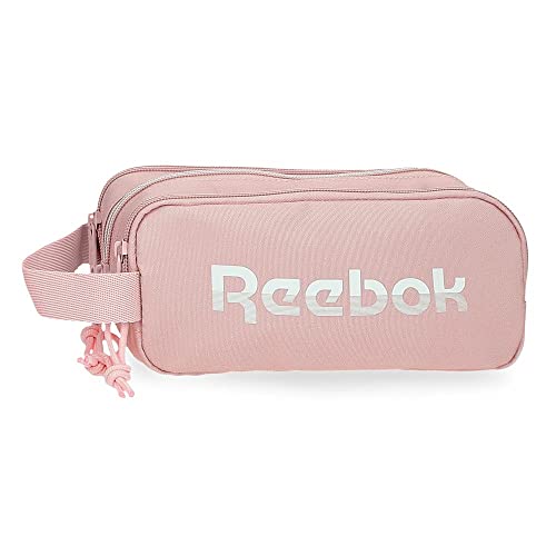 Reebok Glen plecak, Różowy kolor, Estuche Triple, Futerał