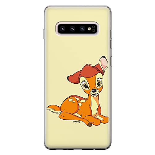 ERT GROUP etui na telefon Samsung S10 PLUS, case oryginalny i oficjalnie licencjonowany przez Disney, wzór Bambi 016, optymalnie dopasowane, plecki z TPU