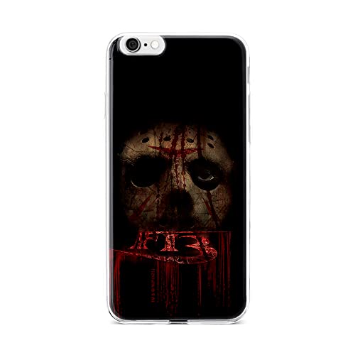 ERT GROUP etui na telefon Apple Iphone 6 PLUS, case oryginalny i oficjalnie licencjonowany przez Horror, wzór Friday the 13th 013, optymalnie dopasowane, plecki z TPU