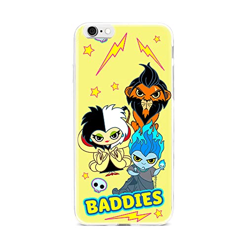 ERT GROUP etui na telefon Apple Iphone 6 PLUS, case oryginalny i oficjalnie licencjonowany przez Disney, wzór Disney Villains 004, optymalnie dopasowane, plecki z TPU