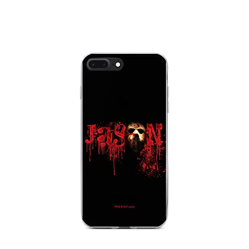ERT GROUP etui na telefon Apple Iphone 7 PLUS/ 8 PLUS, case oryginalny i oficjalnie licencjonowany przez Horror, wzór Friday the 13th 001, optymalnie dopasowane, plecki z TPU