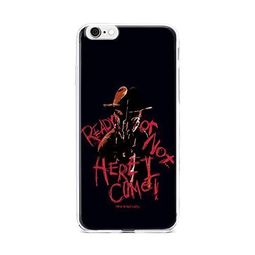 ERT GROUP etui na telefon Apple Iphone 6/6S, case oryginalny i oficjalnie licencjonowany przez Horror, wzór Nightmare of Elm Street 007, optymalnie dopasowane, plecki z TPU
