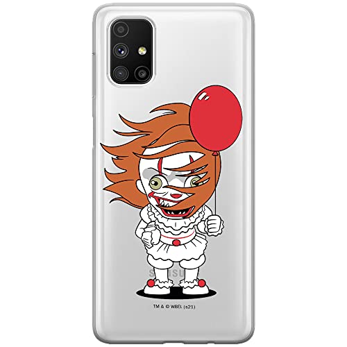 ERT GROUP etui na telefon Samsung M51, case oryginalny i oficjalnie licencjonowany przez Horror, wzór It 005, optymalnie dopasowane, plecki z TPU częściowo przeźroczyste