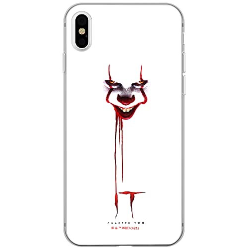 ERT GROUP etui na telefon Apple Iphone XS Max, case oryginalny i oficjalnie licencjonowany przez Horror, wzór It 024, optymalnie dopasowane, plecki z TPU