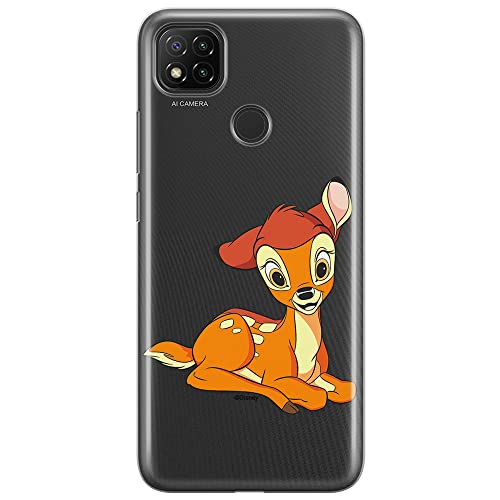 ERT GROUP etui na telefon Xiaomi REDMI 9C, case oryginalny i oficjalnie licencjonowany przez Disney, wzór Bambi 016, optymalnie dopasowane, plecki z TPU częściowo przeźroczyste