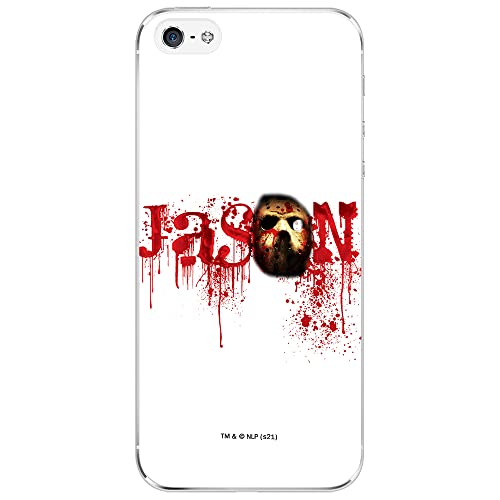 ERT GROUP etui na telefon Apple Iphone 5/5S/SE, case oryginalny i oficjalnie licencjonowany przez Horror, wzór Friday the 13th 001, optymalnie dopasowane, plecki z TPU